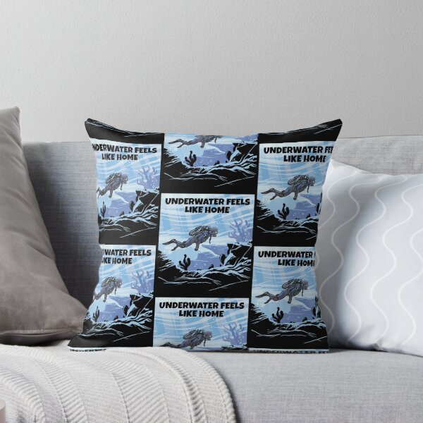 Item preview, Scuba Diver Underwater Feels Like Home Scuba Diving designed and sold by RomanStowell.