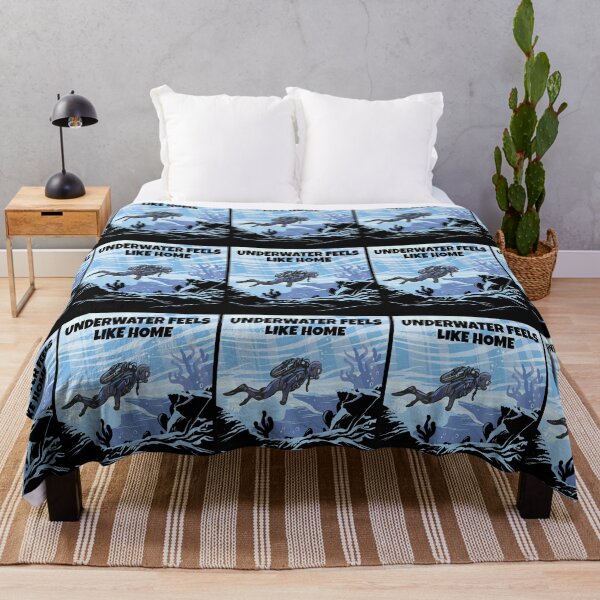 Item preview, Scuba Diver Underwater Feels Like Home Scuba Diving designed and sold by RomanStowell.
