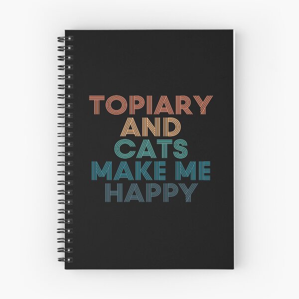 Item preview, Topiary And Cats Make Me Happy- Gift for Topiary & Cats Fans designed and sold by kindxinn.