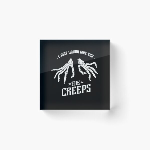 Item preview, Give you the creeps, creepy halloween skeleton design designed and sold by reka88.