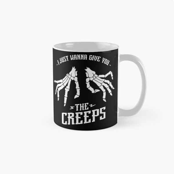 Item preview, Give you the creeps, creepy halloween skeleton design designed and sold by reka88.