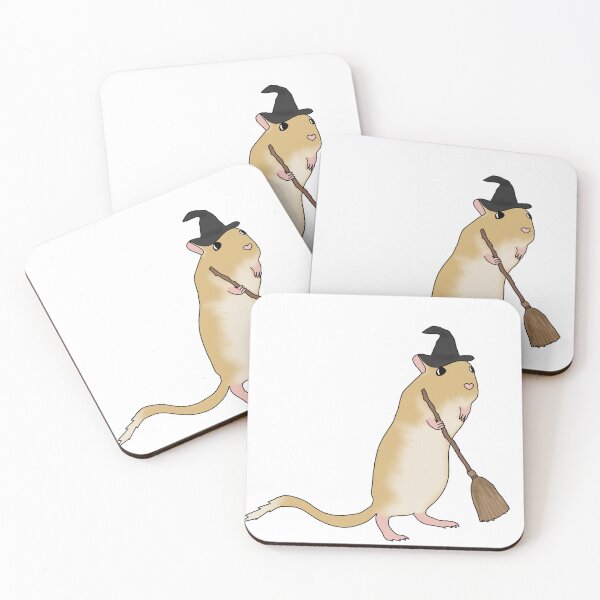 Item preview, Cute golden gerbil witch designed and sold by Becky-Marie.