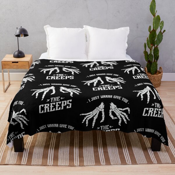 Item preview, Give you the creeps, creepy halloween skeleton design designed and sold by reka88.