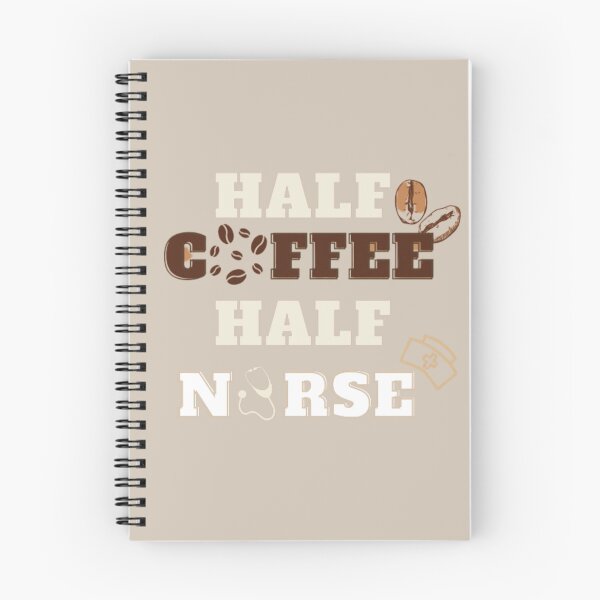 Item preview, Half Coffee Half Nurse - A Cup of Joy designed and sold by The Trend Shopl.