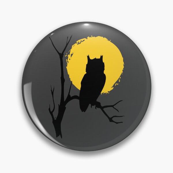 Item preview, Spooky Owl Silhouette designed and sold by SkyAfterDusk.