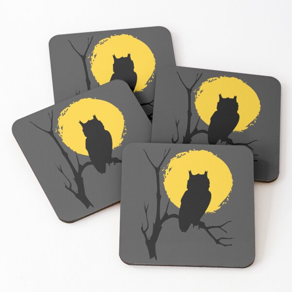 Item preview, Spooky Owl Silhouette designed and sold by SkyAfterDusk.