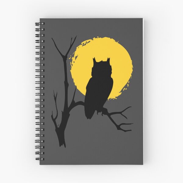 Item preview, Spooky Owl Silhouette designed and sold by SkyAfterDusk.