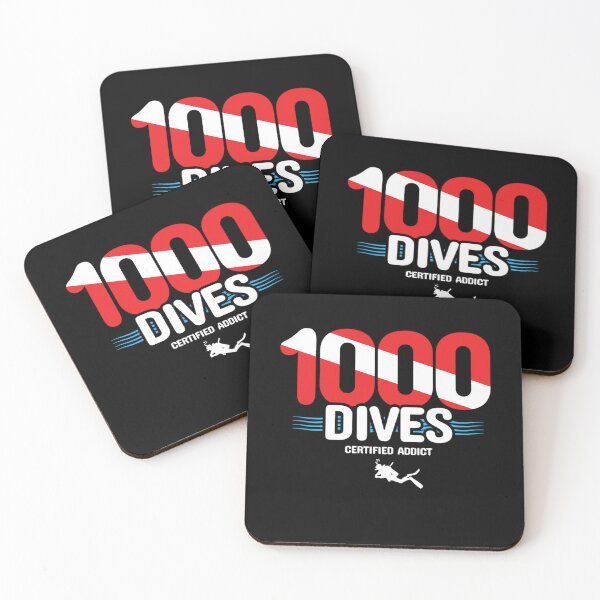 Aperçu de l'œuvre Plongée sous-marine 1000th Dive Diver Down Scuba Diver créée et vendue par RomanStowell.