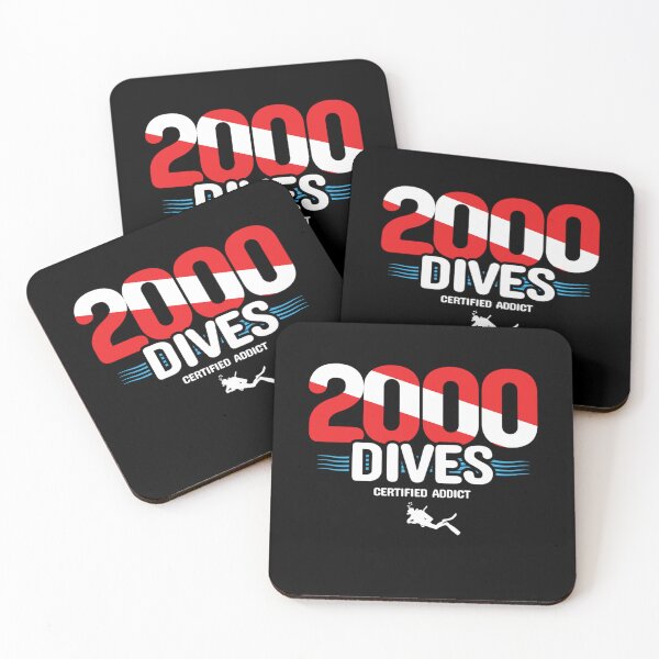 Item preview, Scuba Diving 2000th Dive Diver Down Scuba Diver designed and sold by RomanStowell.