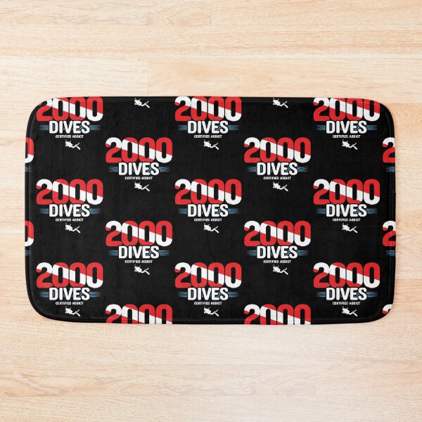 Item preview, Scuba Diving 2000th Dive Diver Down Scuba Diver designed and sold by RomanStowell.
