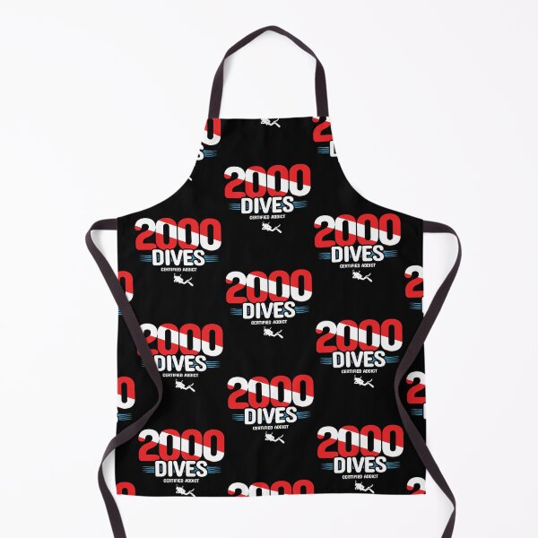 Item preview, Scuba Diving 2000th Dive Diver Down Scuba Diver designed and sold by RomanStowell.