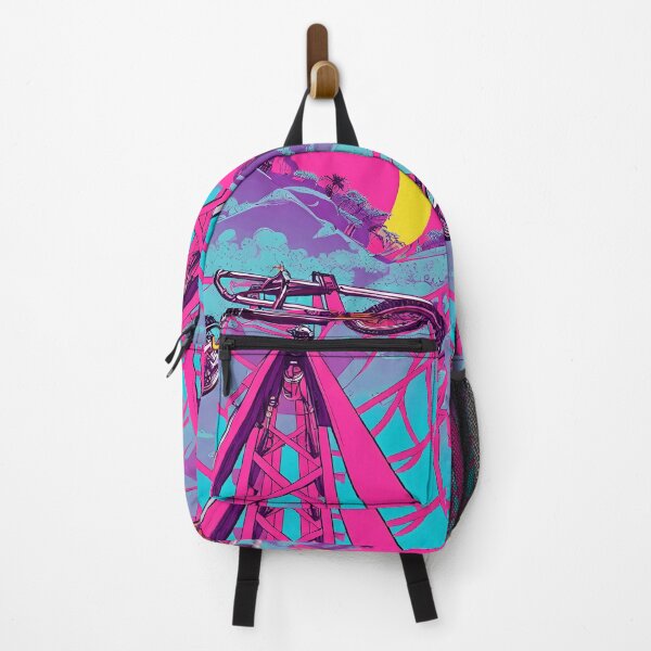 Item preview, Off road Bike trails , BMX synthwave aesthetic surrealism, Japanese sunset designed and sold by Scoopivich.