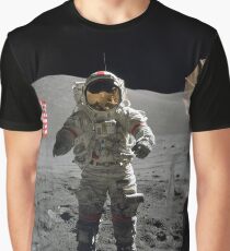 Camiseta gráfica Apollo 17-Cernan (vehículo lunar)