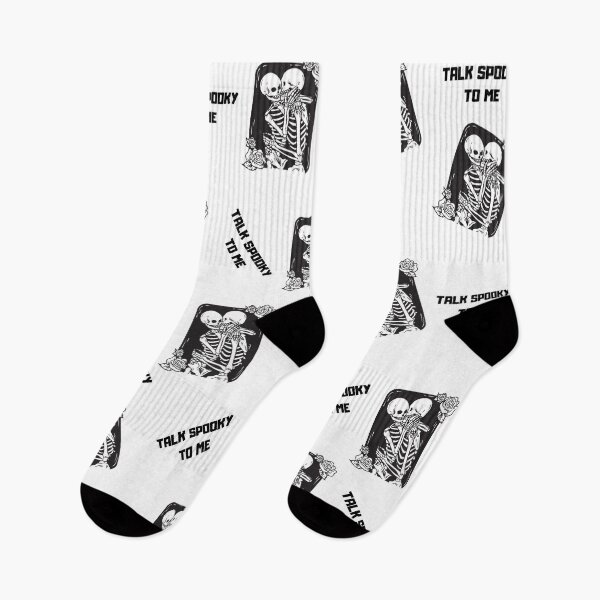 Item preview, Talk Spooky To Me Skeleton Love designed and sold by The Glasses Girl.
