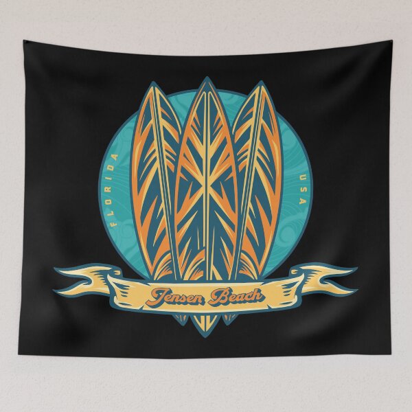 Item preview, Jensen Beach Surf Banner designed and sold by LanikaiBeach.
