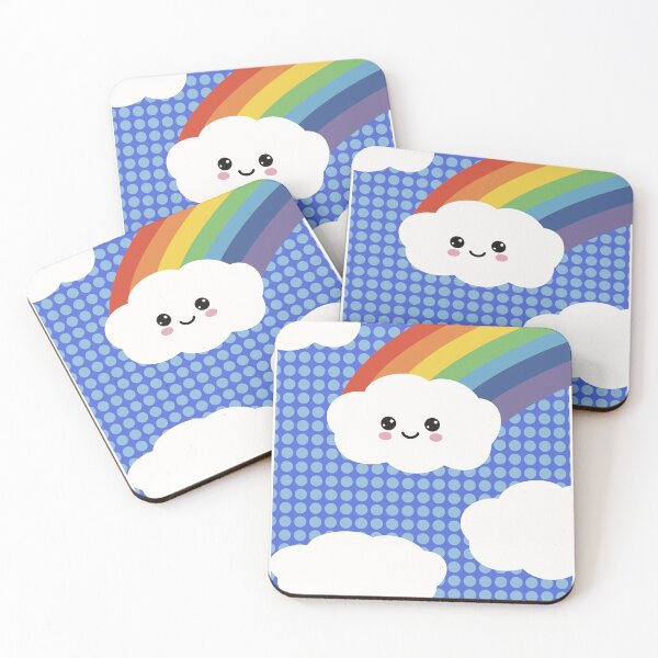 Item preview, Kawaii Rainbow Cloud designed and sold by Funful.