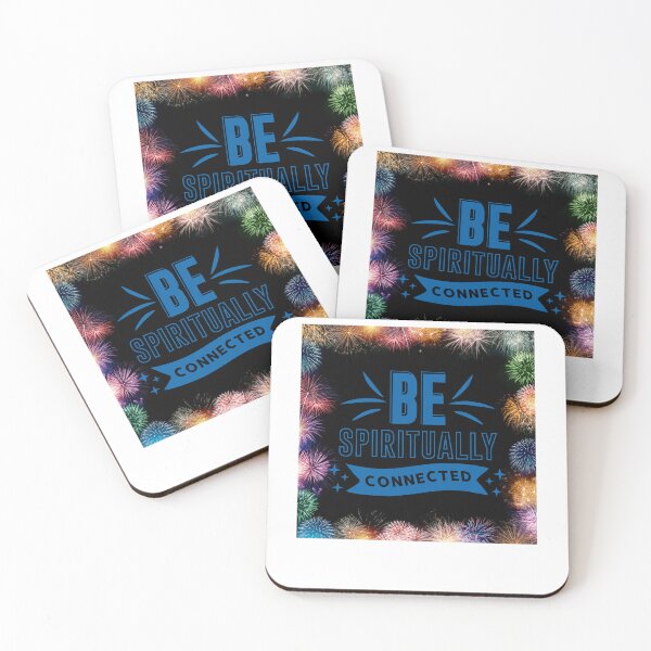 Item preview, Be Spiritually Connected - Positive Quote - Fireworks Design  Motivation - Evolve - Empower - Yoga - Mental Health - Body Health designed and sold by Mechanical-Artt.