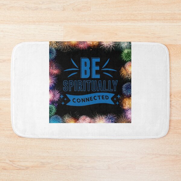 Item preview, Be Spiritually Connected - Positive Quote - Fireworks Design  Motivation - Evolve - Empower - Yoga - Mental Health - Body Health designed and sold by Mechanical-Artt.