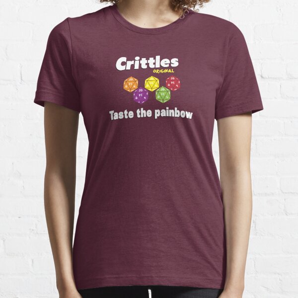 Crittles-Taste The Painbow Essential T-Shirt