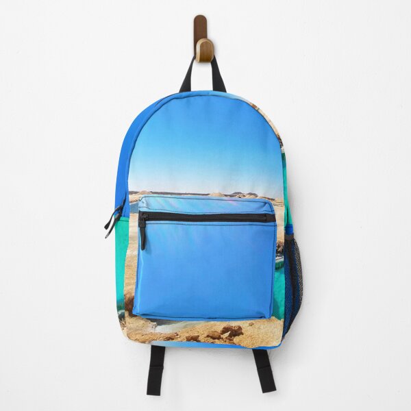 Item preview, Salt lake side view with its turquoise color in Siwa, Egypt designed and sold by ahmedabdelbaset.