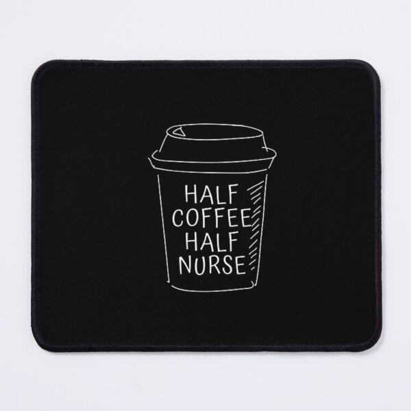 Item preview, Half Coffee Half Nurse - Expresso Cafe designed and sold by The Trend Shopl.