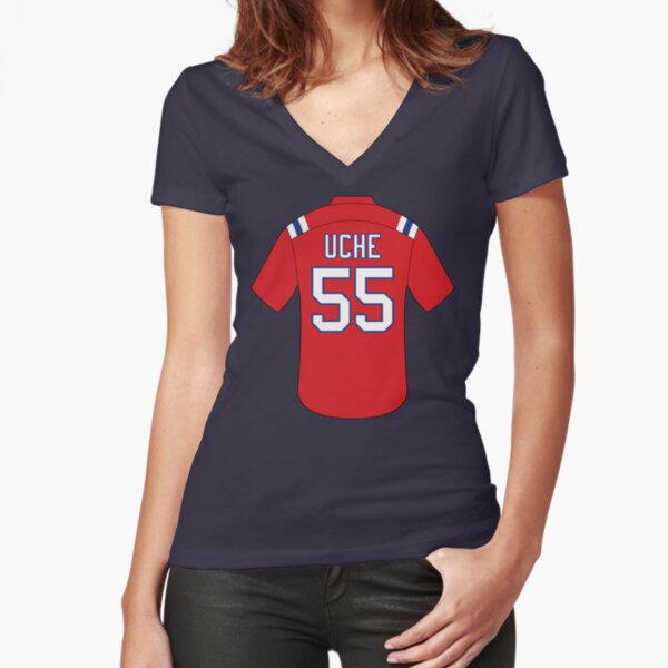 Josh Uche jersey with number 55 Poster for Sale by Justtrendytees