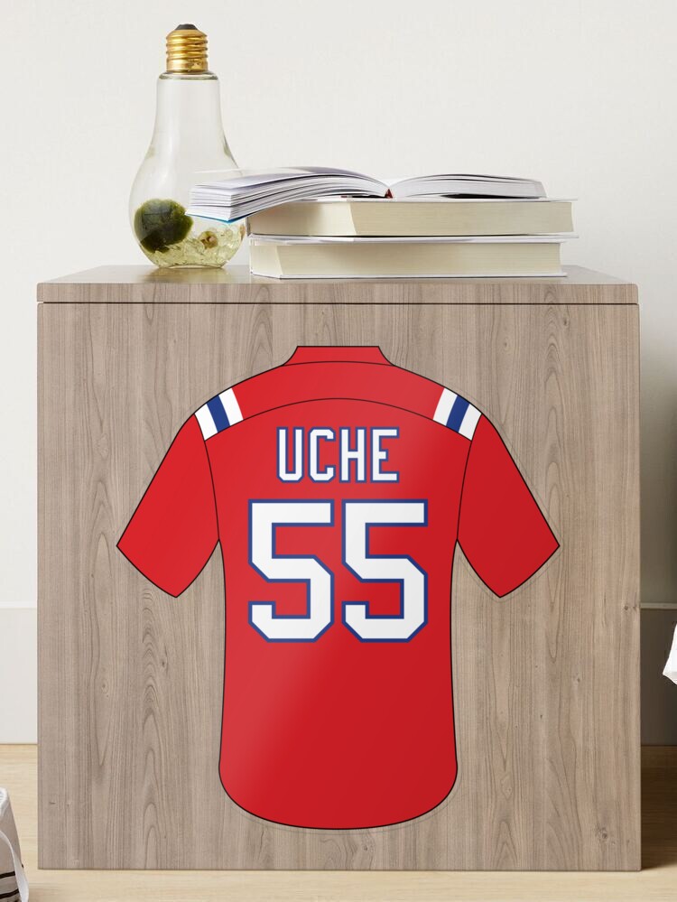 Josh Uche jersey with number 55 | Essential T-Shirt