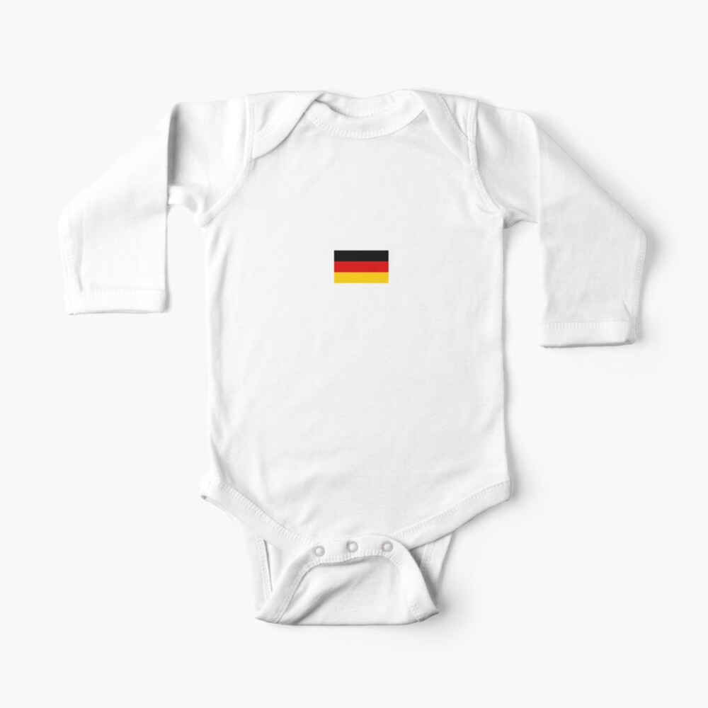 German Flag Mini Skirt Germany Dress Baby One Piece By Stickersandtees Redbubble