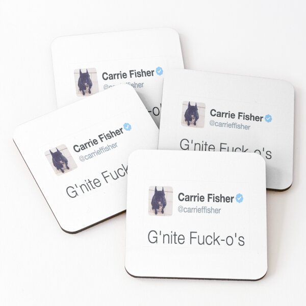 Item preview, Carrie Fisher Tweets designed and sold by OLMP.