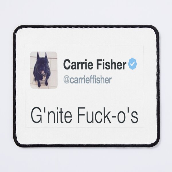 Item preview, Carrie Fisher Tweets designed and sold by OLMP.