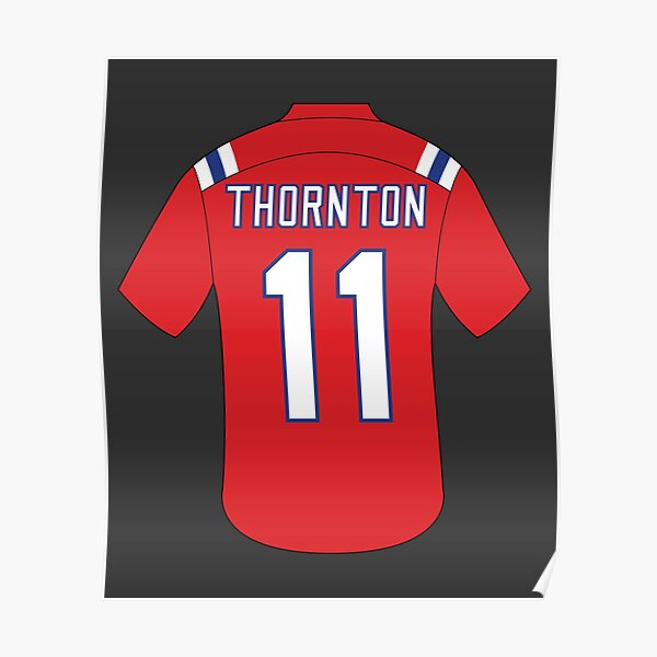 Tyquan Thornton jersey with number 11 Poster for Sale by Justtrendytees