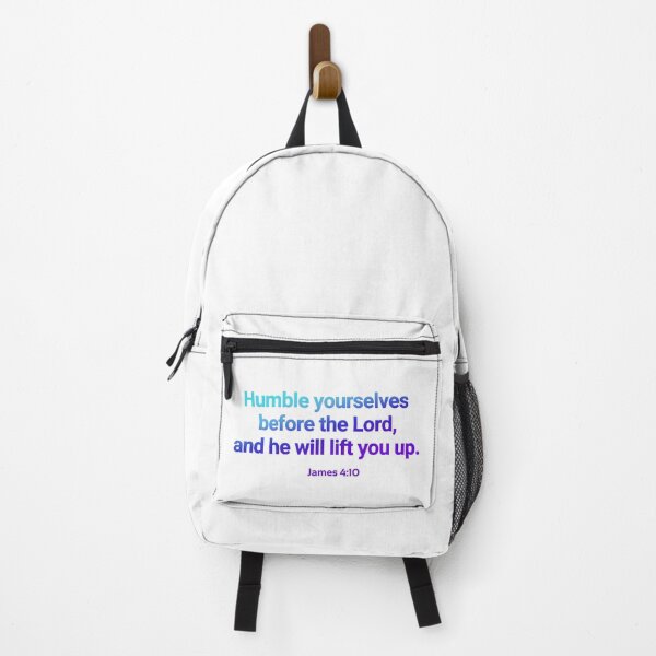 Item preview, James 4:10 Humble yourselves (Blue Gradient) designed and sold by rainbowsinks.