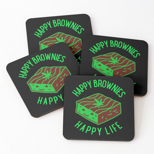 Item preview, HAPPY BROWNIES HAPPY LIFE designed and sold by MJ96-PRO.