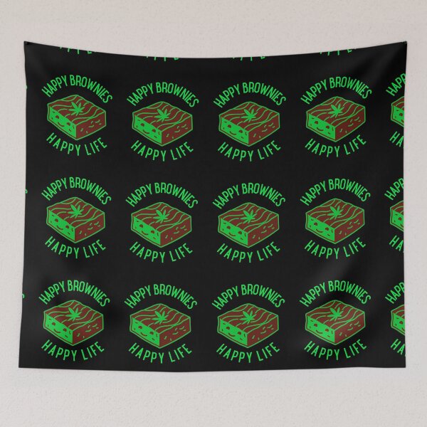 Item preview, HAPPY BROWNIES HAPPY LIFE designed and sold by MJ96-PRO.