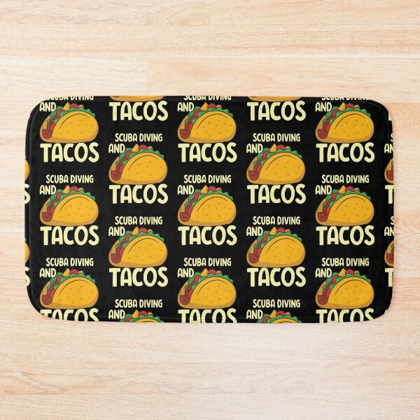 Item preview, Scuba Diving And Tacos Scuba Diving Scuba Diver designed and sold by RomanStowell.