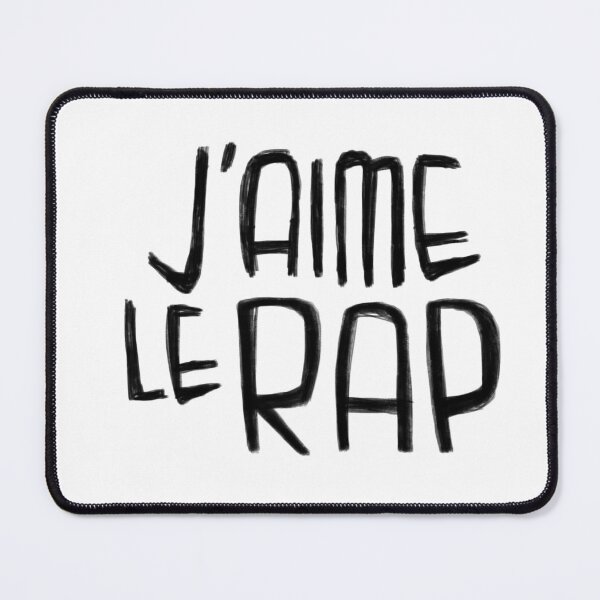 Item preview, Rap Music Love, Rap Typography, Jaime le Rap designed and sold by badlydrawnbabe.