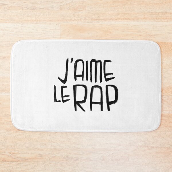 Item preview, Rap Music Love, Rap Typography, Jaime le Rap designed and sold by badlydrawnbabe.