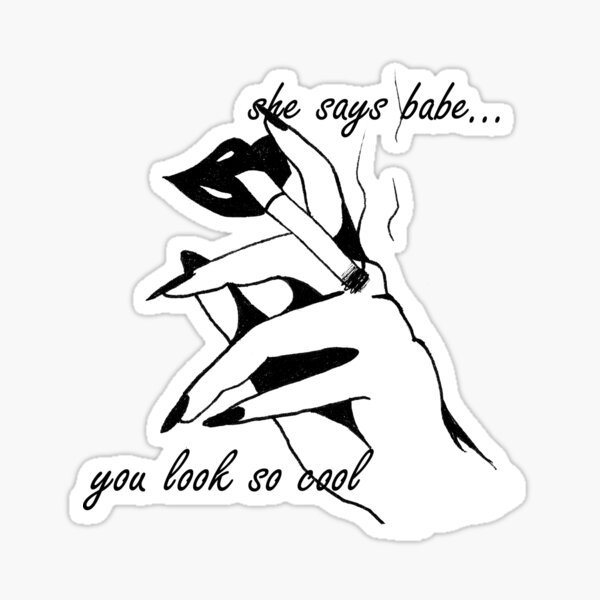 Item preview, you look so cool  designed and sold by Rose Walker.
