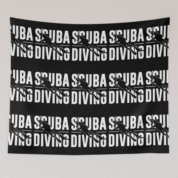 Item preview, Scuba Diving Apparel With A Suba Diver designed and sold by RomanStowell.