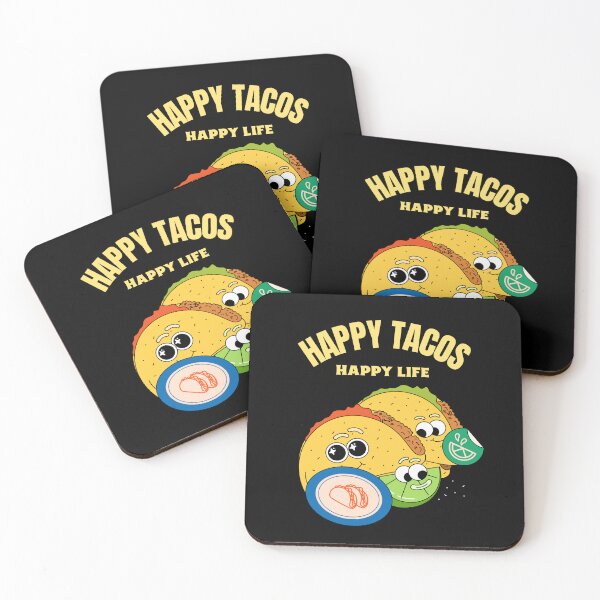 Item preview, HAPPY TACOS HAPPY TACO designed and sold by MJ96-PRO.