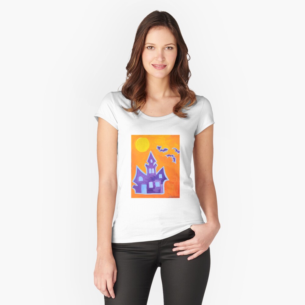 Item preview, Fitted Scoop T-Shirt designed and sold by BrendaKnoll.