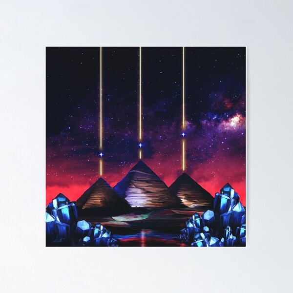Giza-Orion Alignment Poster for Sale by DanJohnDesign Redbubble
