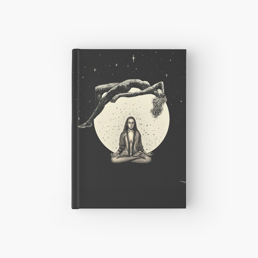 Lunar Meditation Hardcover Journal