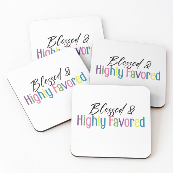 Item preview, Blessed And Highly Favored designed and sold by retro10.