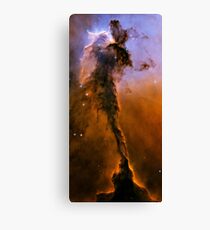 Hubble Space Telescope Print 0024 - The Eagle Has Risen - Stellar Spire in the Eagle Nebula - hs-2005-12-b-full_jpg Canvas Print