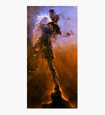 Hubble Space Telescope Print 0024 - The Eagle Has Risen - Stellar Spire in the Eagle Nebula - hs-2005-12-b-full_jpg Photographic Print