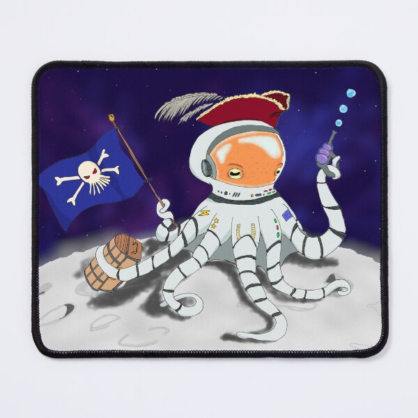 Item preview, Octopus space pirate designed and sold by Elevyynaaa.