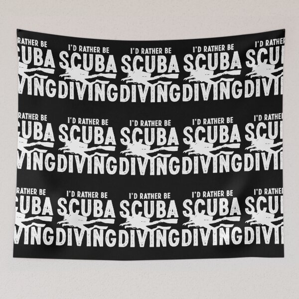Item preview, Scuba Diving Art Scuba Dive Deep Sea Diver Scuba Diving Lover designed and sold by RomanStowell.