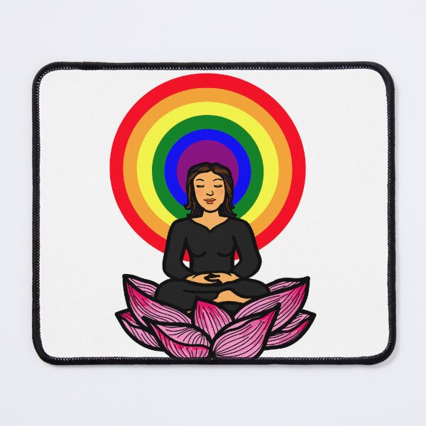 Item preview, Gay lesbian meditation mental health wellness designed and sold by Nalidsa Sukprasert.
