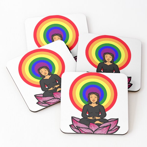 Item preview, Gay lesbian meditation mental health wellness designed and sold by Nalidsa Sukprasert.